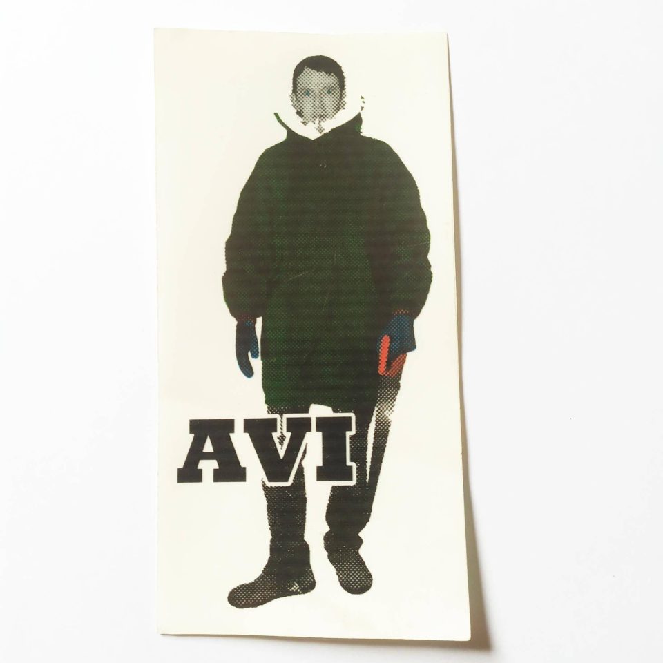 Crayon stickerdoll Chris 'Avi' Atherton Sticker (please see description)