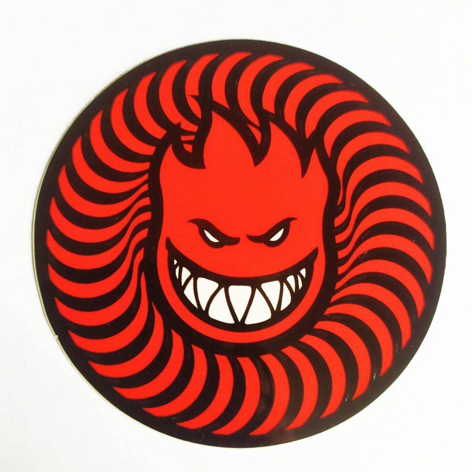 Spitfire Wheels stickerdoll Sticker - Swirl Head