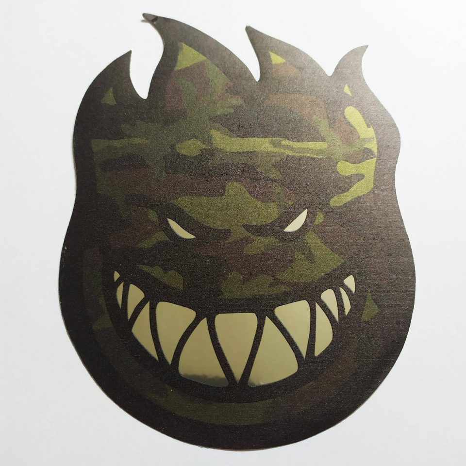 Spitfire Wheels stickerdoll Sticker - Camo