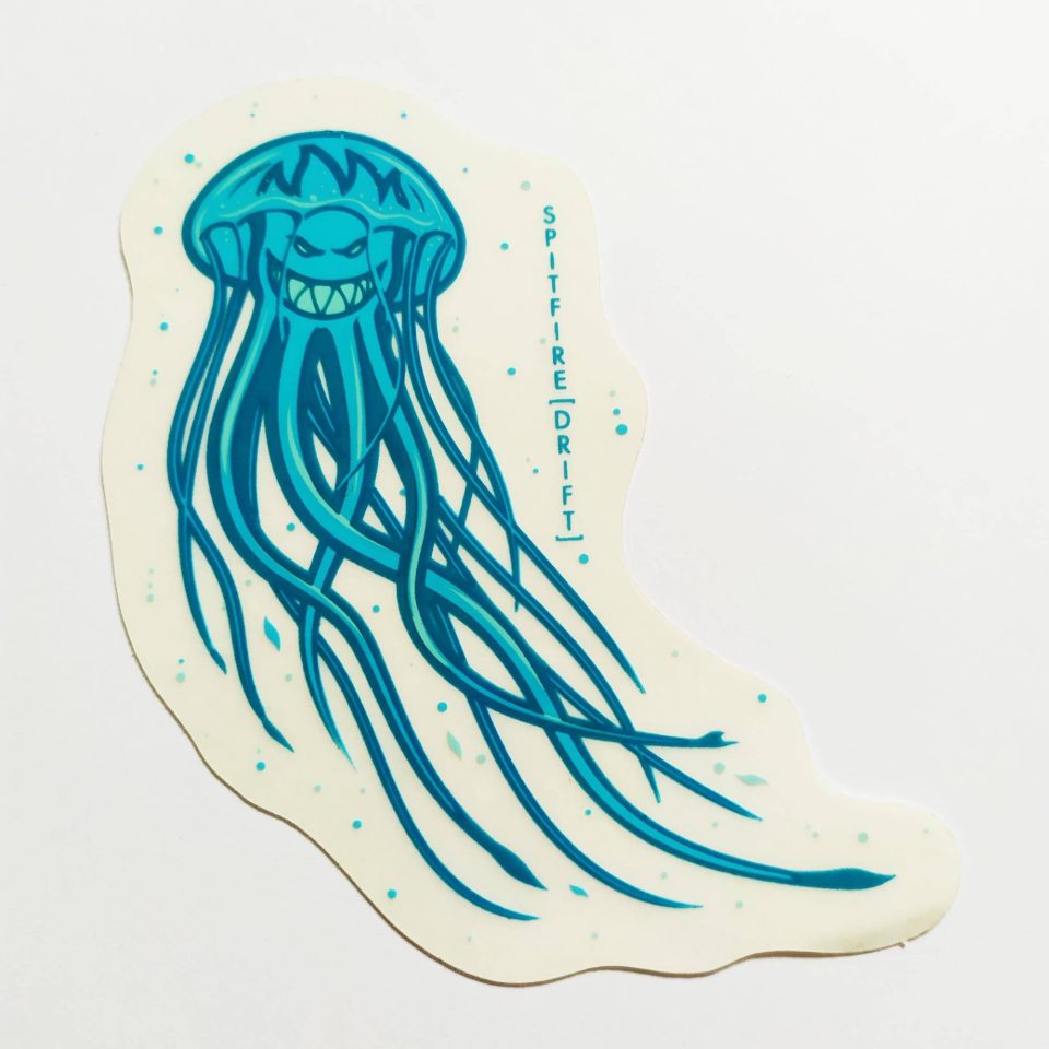 Spitfire Wheels stickerdoll Sticker - Atlantic Drift