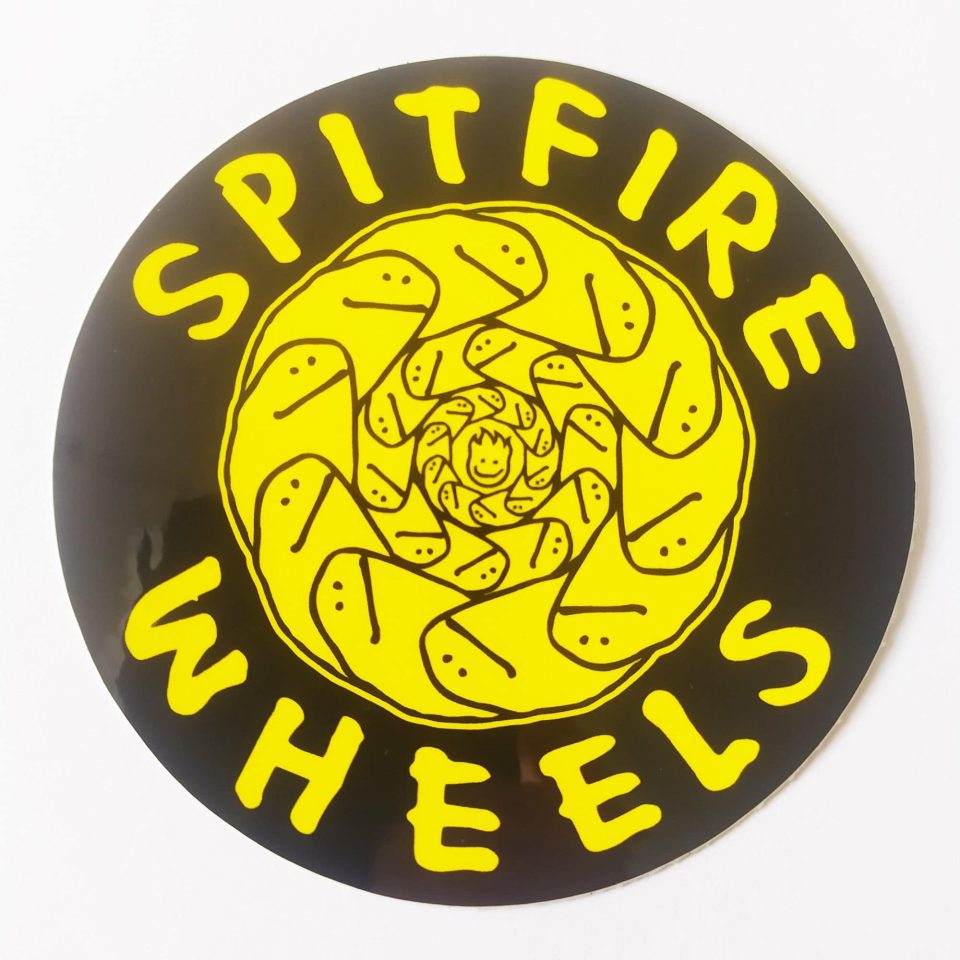 Spitfire Wheels stickerdoll Sticker