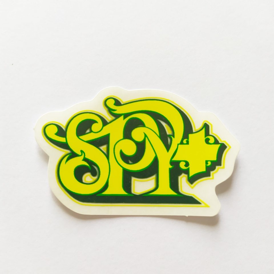 Spy Optic Sunglasses stickerdoll Sticker - small yellow