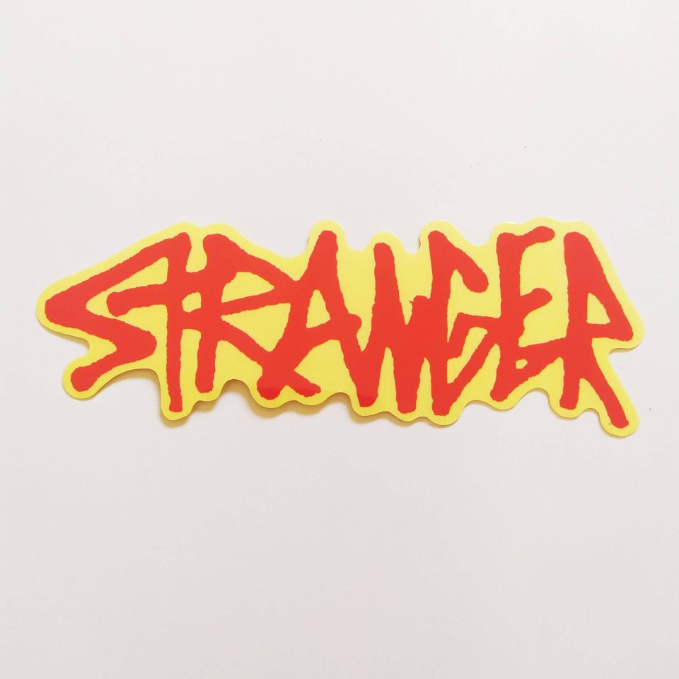 Stranger Bike Co. BMX Sticker - 13 cm