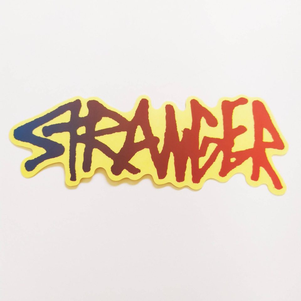 Stranger Bike Co. BMX Sticker - 15 cm