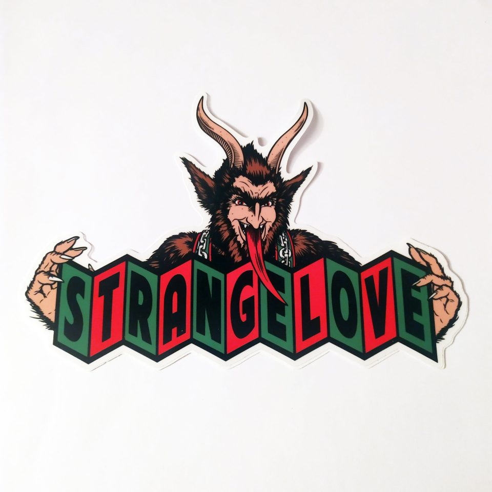 StrangeLove Skate Sticker