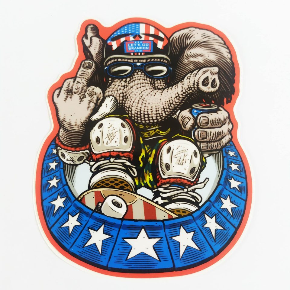 StrangeLove Skate Sticker