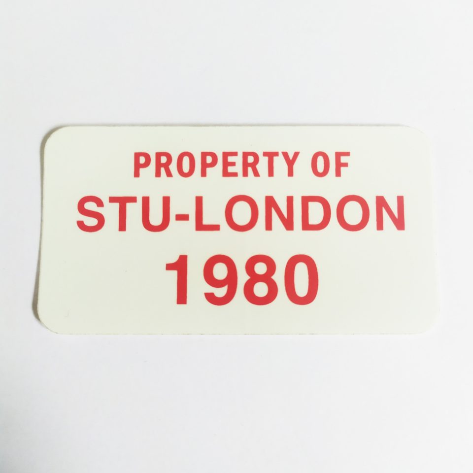 Stussy Skate Sticker