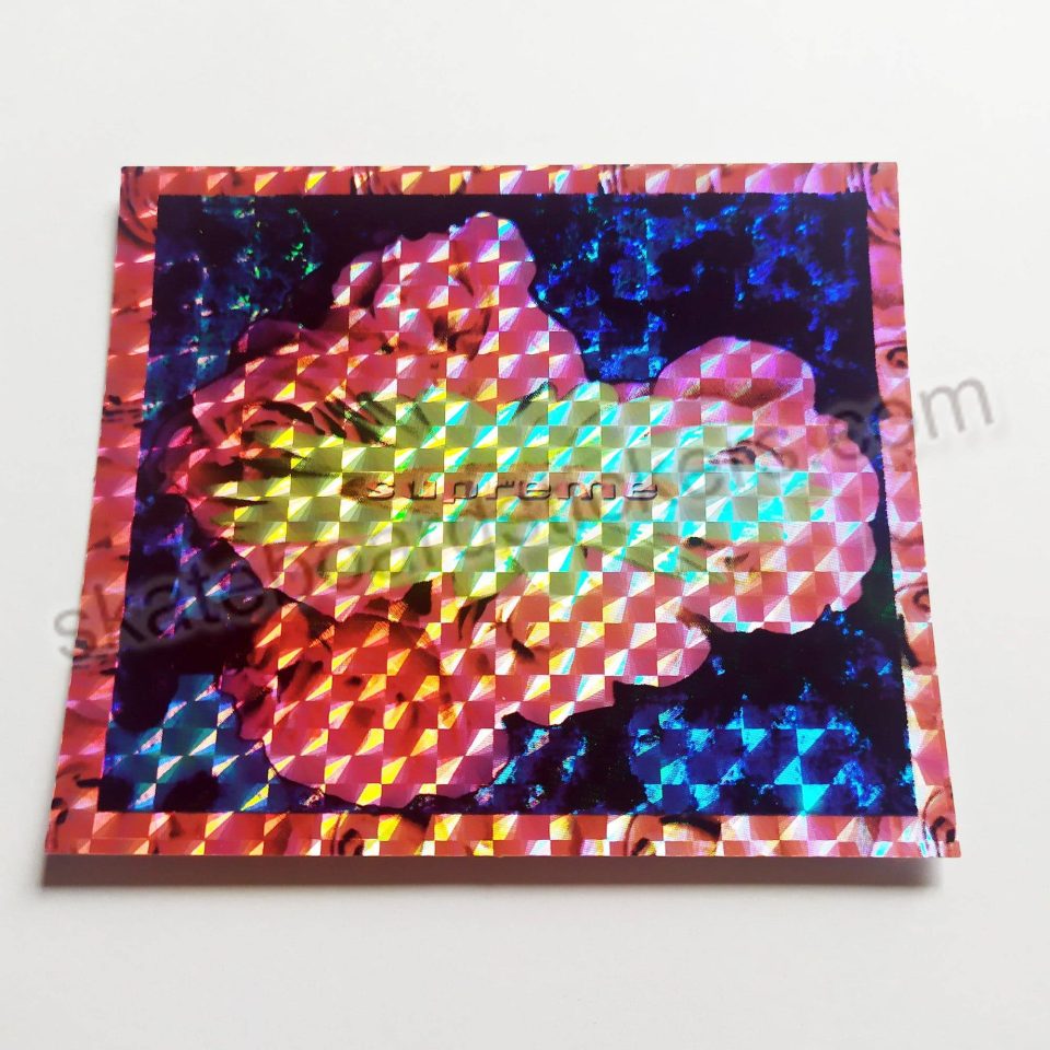 Clothing Skate Sticker - Holographic