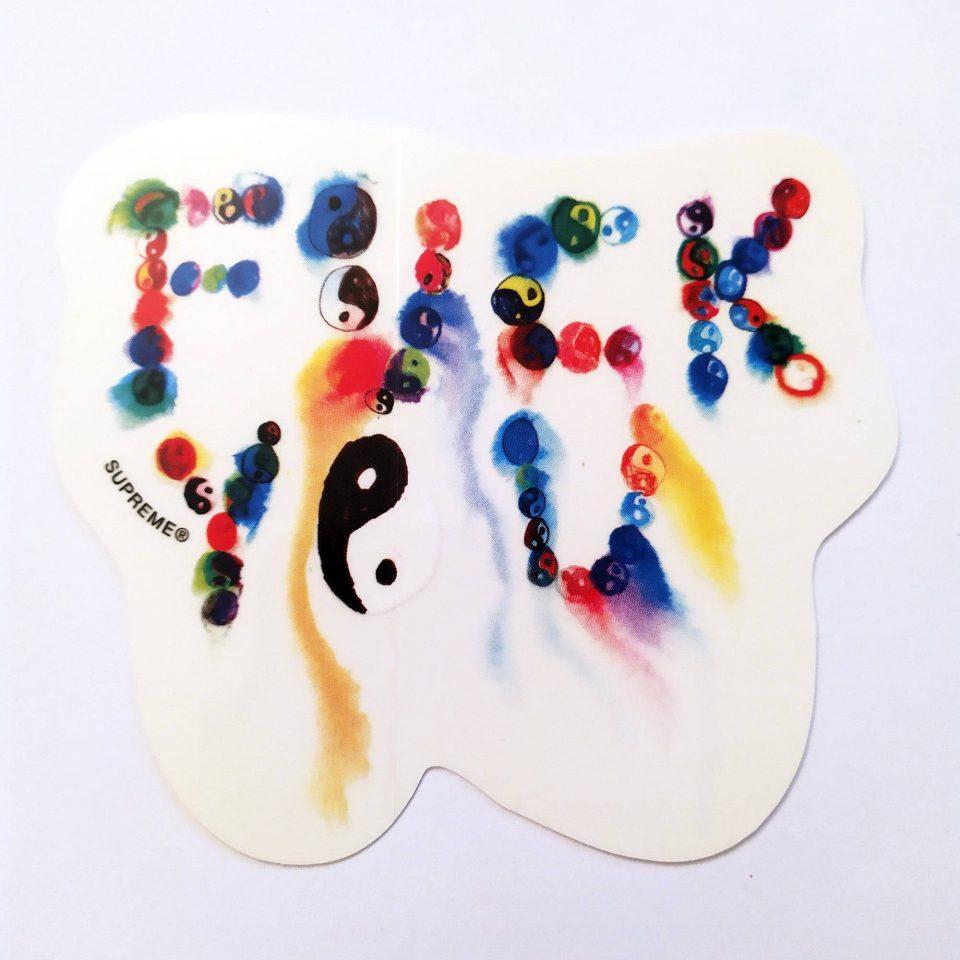 Clothing F@ck You stickerdoll Sticker