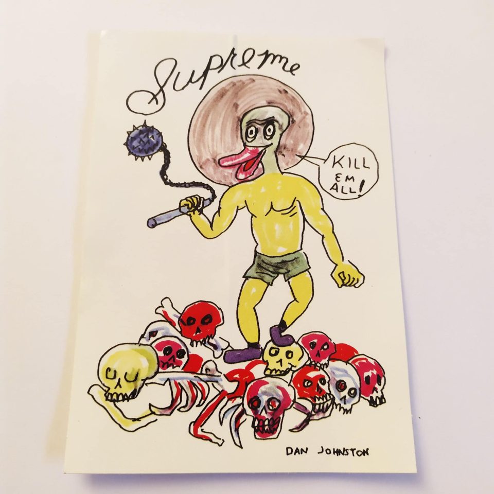  Skate Sticker (slight damage)