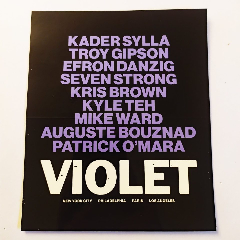Violet stickerdoll Sticker