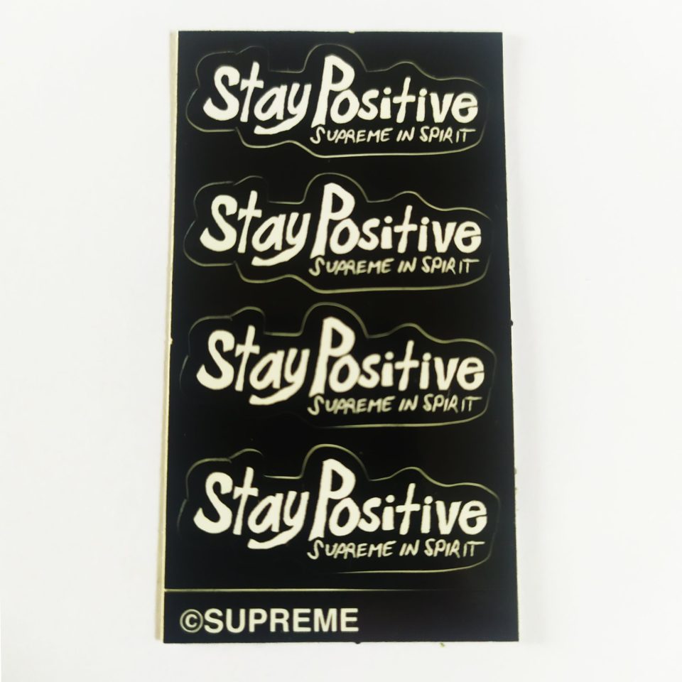  Skate Sticker Sheet - Stay Positive
