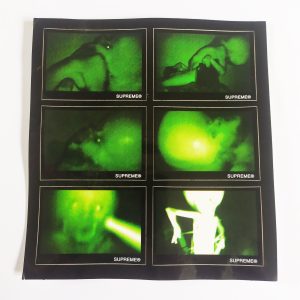 Skate Sticker Sheet – Rubber Johnny by Chris Cunningham