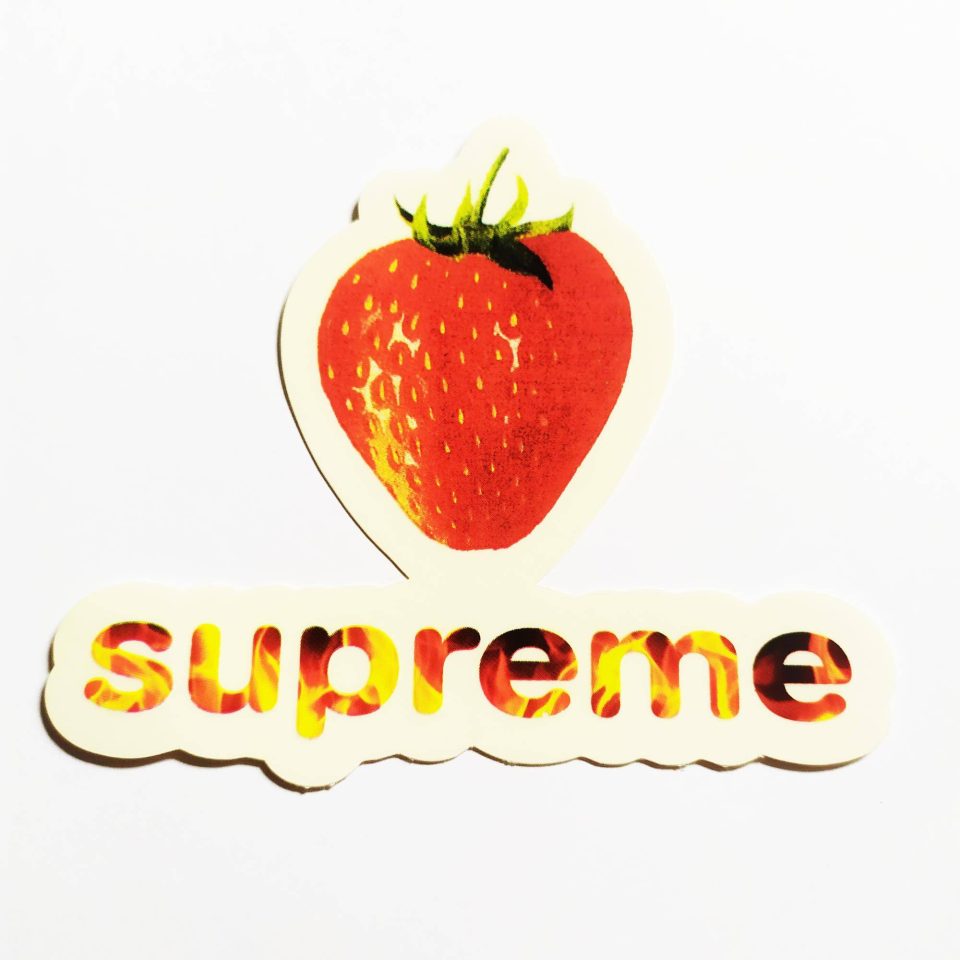  Skate Sticker - Strawberry