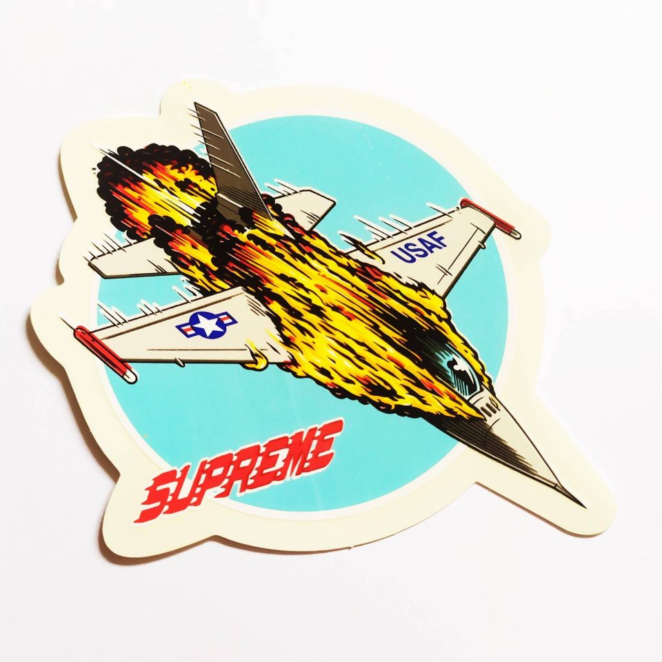  Skate Sticker - USAF
