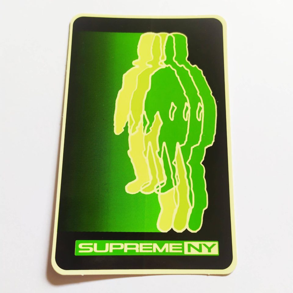  Skate Sticker - NY Green