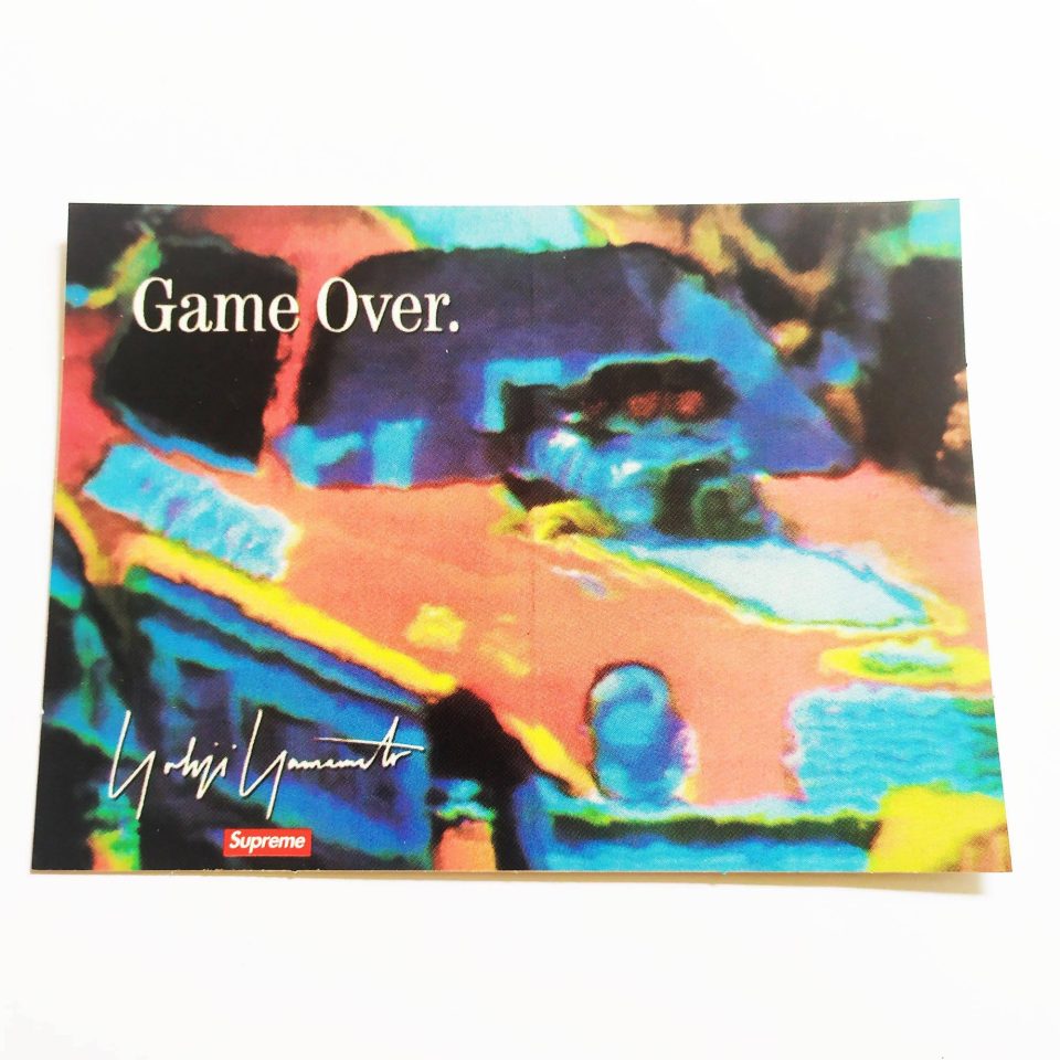  Skate Sticker - Game Over