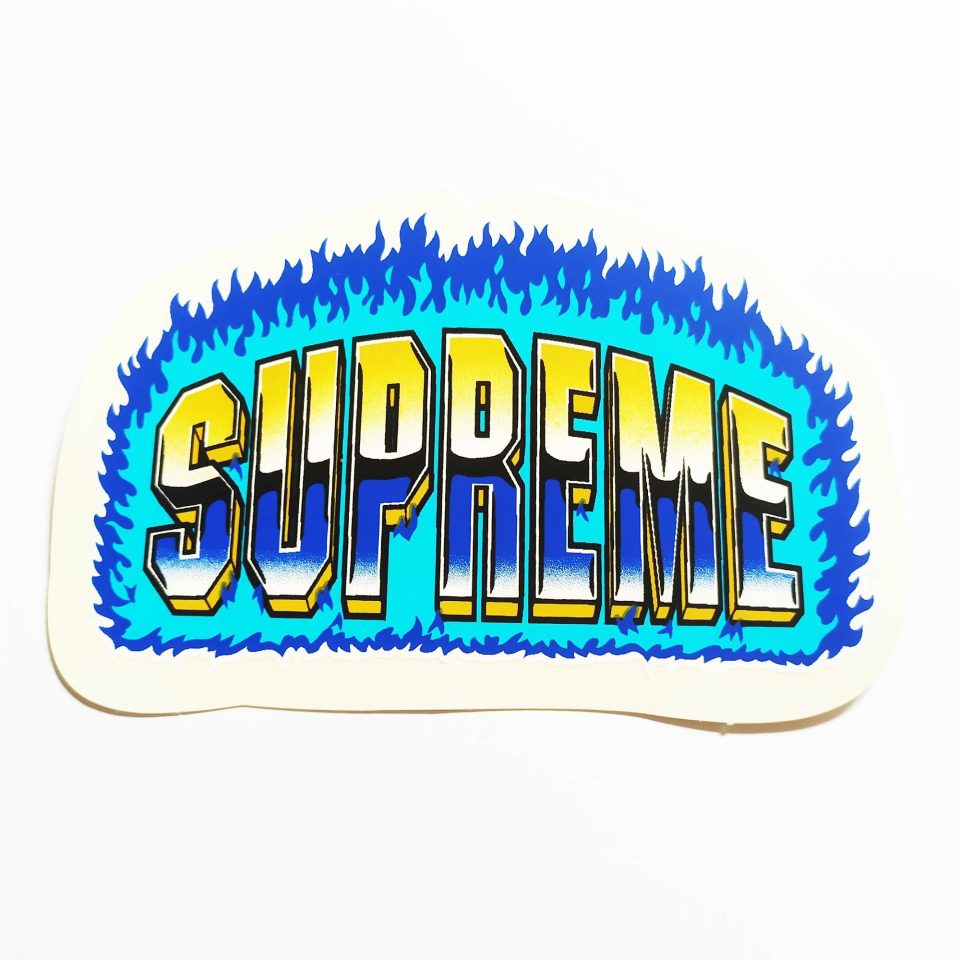  Skate Sticker - Blue