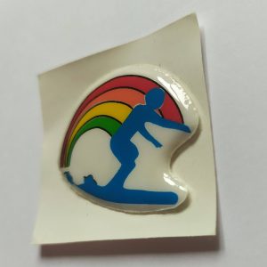 70s/80s Old School Bubble Surf Sticker