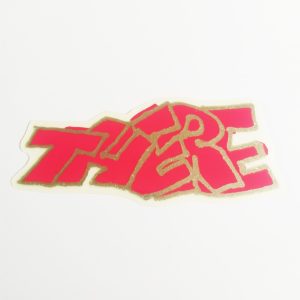 There stickerdoll Sticker – Block Glitter Red