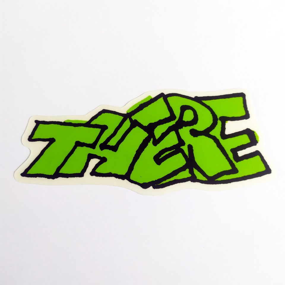 There stickerdoll Sticker - Block Green