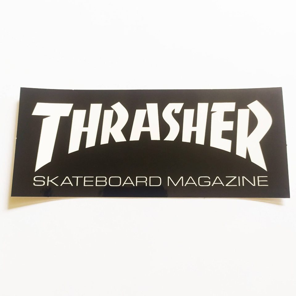 Thrasher Magazine stickerdoll Sticker - Black