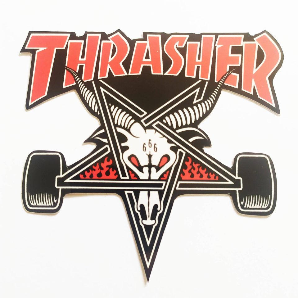Thrasher Magazine stickerdoll Sticker