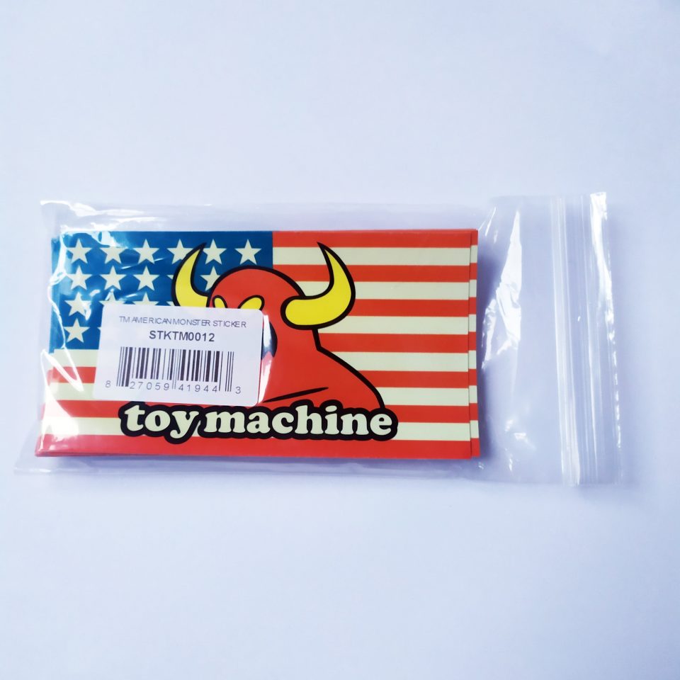 Toy Machine American Monster Stickers - 25 pack/new/sealed/official
