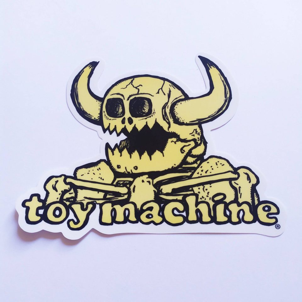 Toy Machine Dead Monster - stickerdoll Sticker 15.5 cm x 11.5 cm approx.