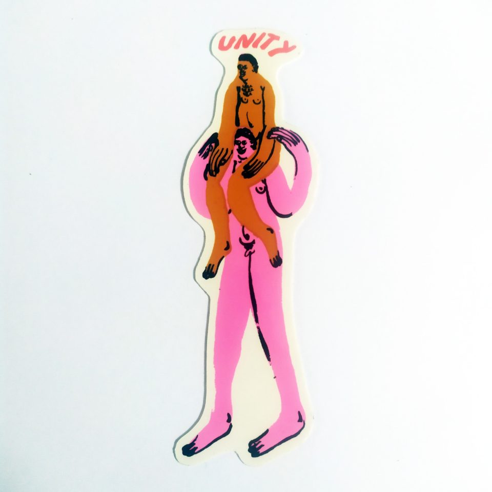 Unity stickerdoll Sticker