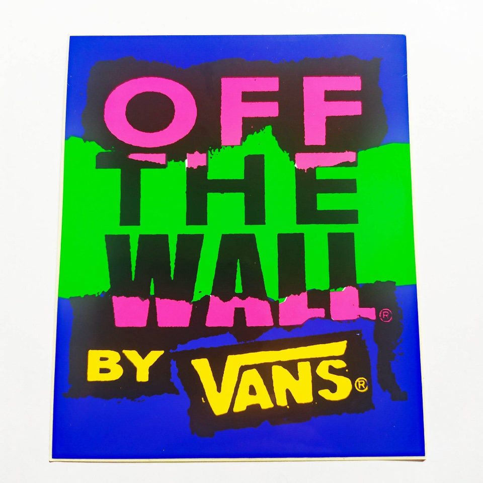 Vans Off The Wall stickerdoll Sticker