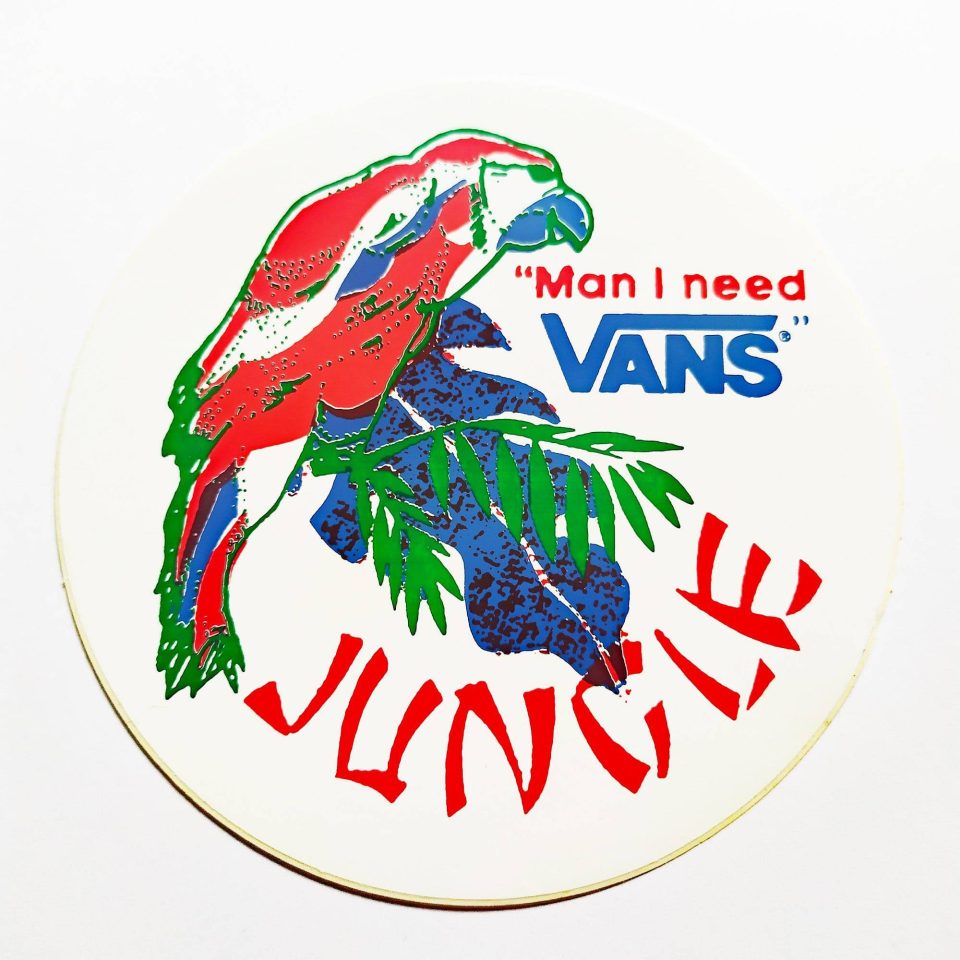 Vans Man I Need Vans stickerdoll Sticker