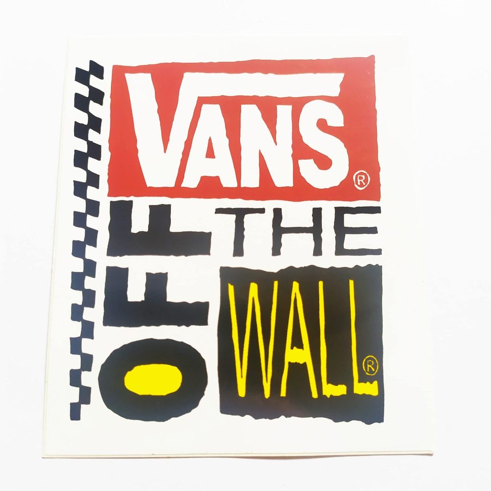 Vans Off The Wall stickerdoll Sticker