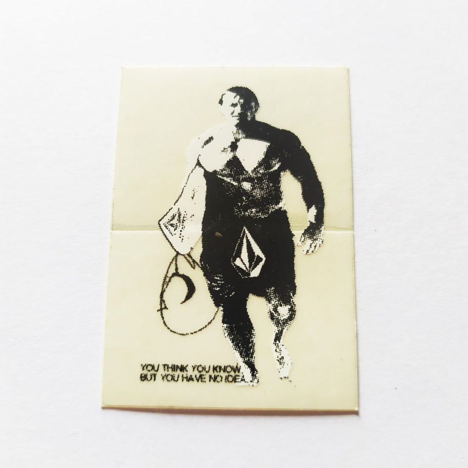 Volcom stickerdoll Sticker