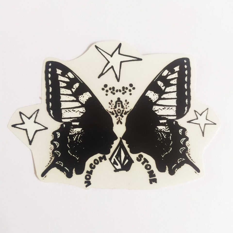 Volcom stickerdoll Sticker