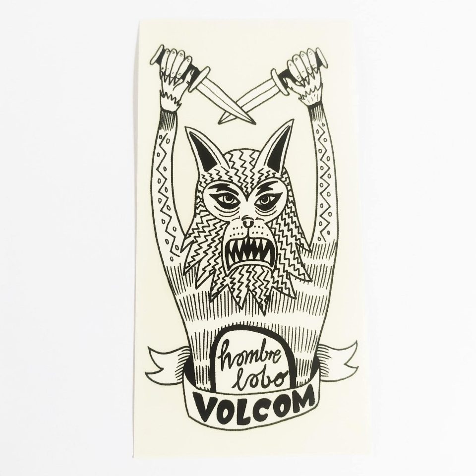 Volcom Stone stickerdoll Sticker (20+ years old)