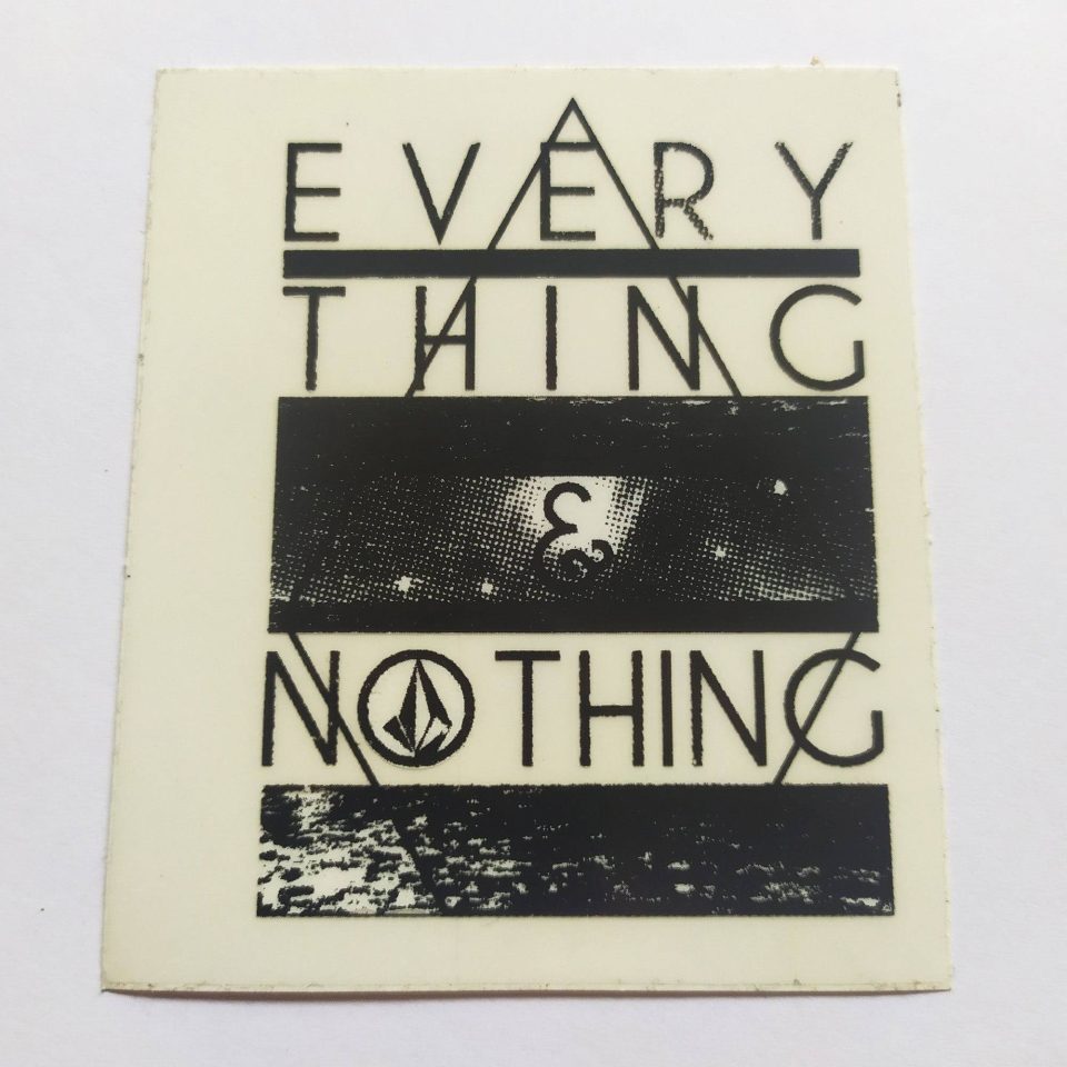 Volcom stickerdoll Sticker Everything & Nothing