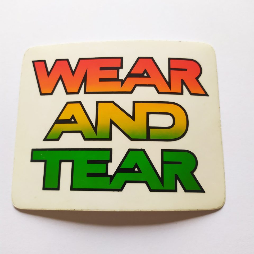Wear & Tear stickerdoll Sticker