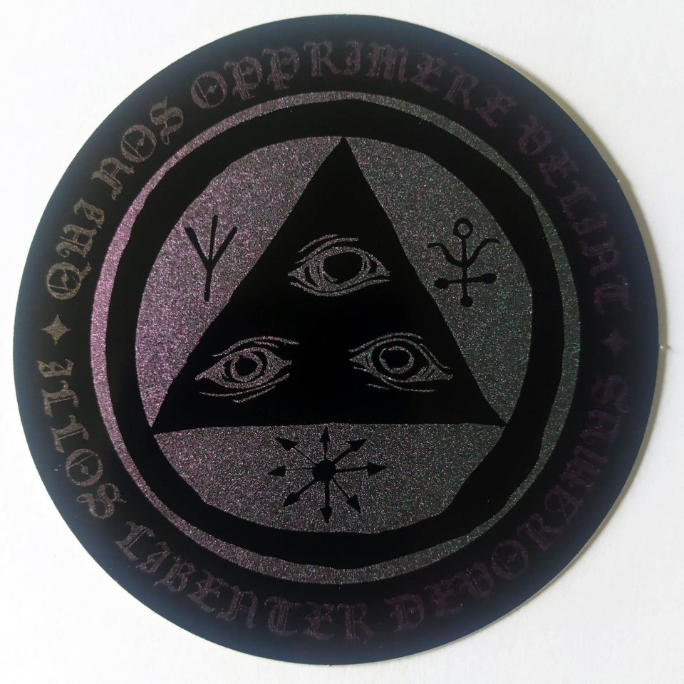Welcome stickerdoll Latin Talisman Sticker