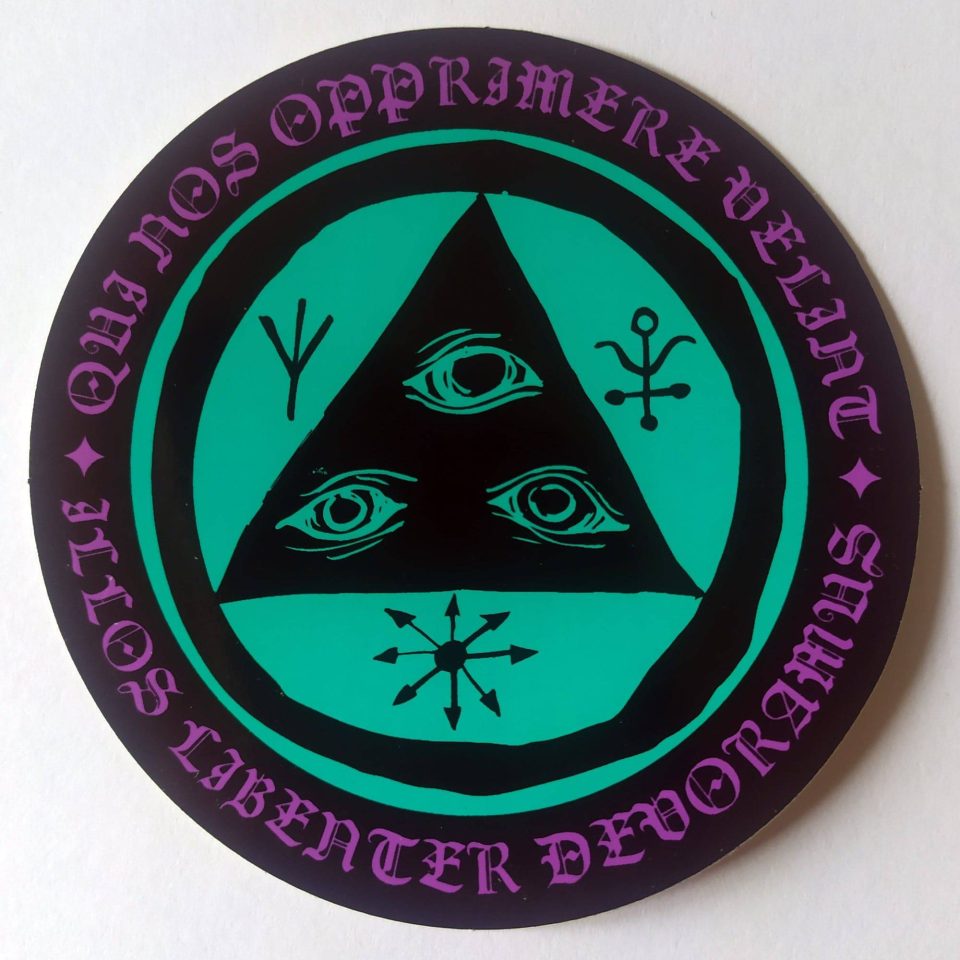 Welcome stickerdoll Latin Talisman Sticker