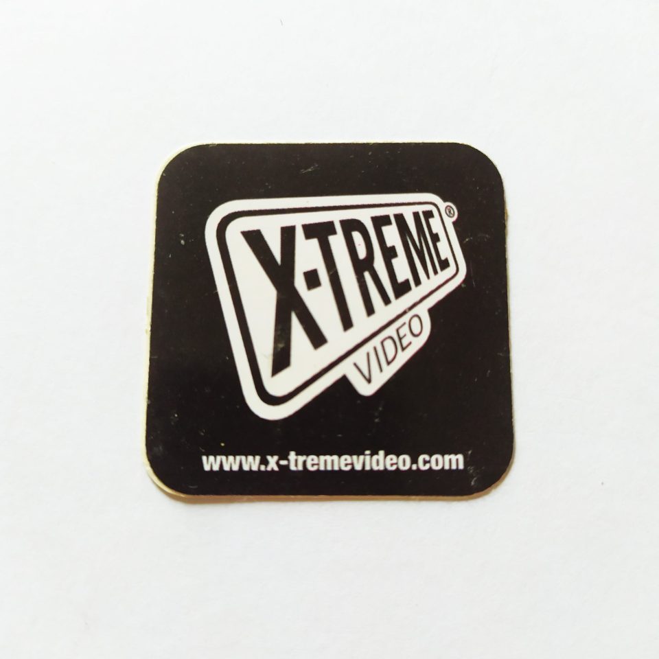 X-Treme Video Skate Sticker