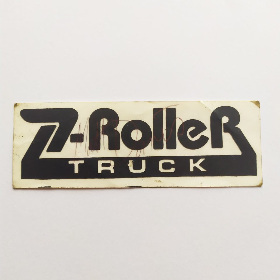 Z-Roller Trucks Old School stickerdoll Sticker